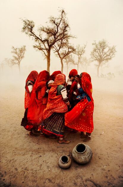 Imagen tomada por McCurry en Rajastán (India), en 1983.