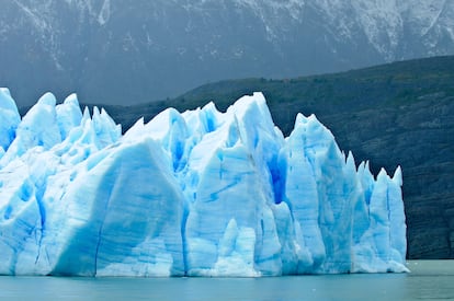 El glaciar Grey, en el parque nacional de Torres del Paine.