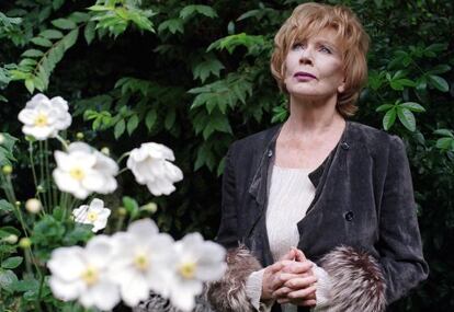 La escritora Edna O&rsquo;Brien.
 