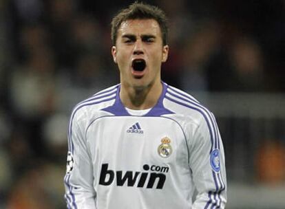 Fabio Cannavaro, futbolista del Real Madrid