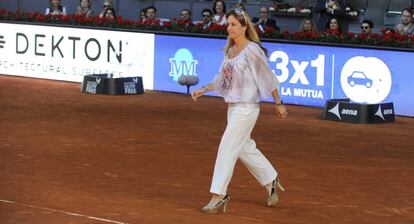 Arantxa Sánchez Vicario en el Masters Series 2016 de Madrid.