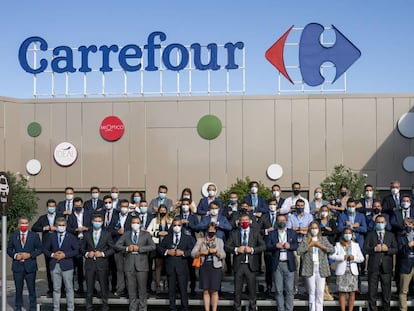 Carrefour firma con 50 fabricantes de gran consumo un pacto sobre
transición alimentaria