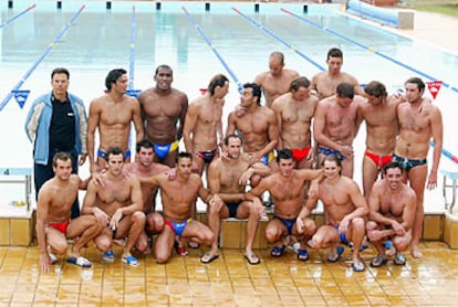 La selección española de waterpolo.