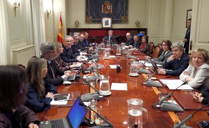 Reunión del Consejo General del Poder Judicial de est jueves para avalar a Dolores Delgado como fiscal general.