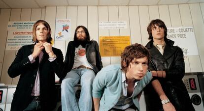 Los estadounidenses Kings of Leon en una imagen promocional.
