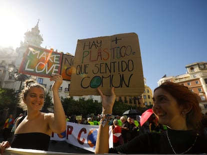 Manifestación en favor de la lucha contra el cambio climático en Córdoba (España), en noviembre del año pasado.