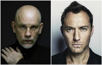 John Malkovich y Jude Law. 