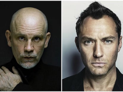 John Malkovich y Jude Law. 