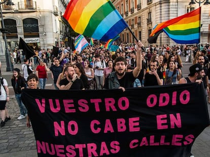 Marcha con motivo del Día Internacional contra la Homofobia, Transfobia y Bifobia