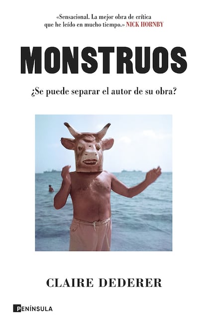 Portada de 'Monstruos': ¿se puede separar al artista de su obra?'.