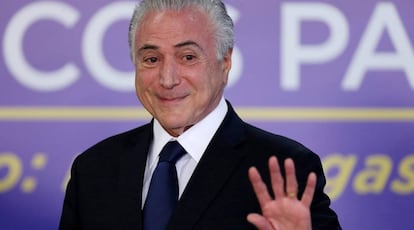 Temer nesta terça-feira.