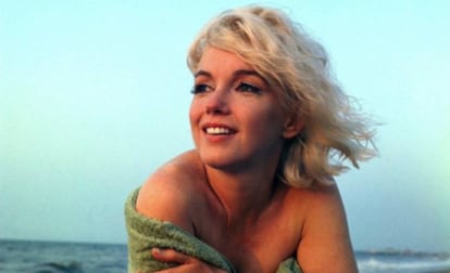 Marilyn Monroe retratada por George Barris.