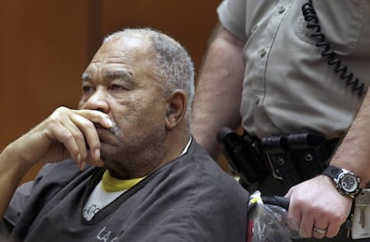 Samuel Little, durante el juicio contra él en Los Ángeles en 2013.