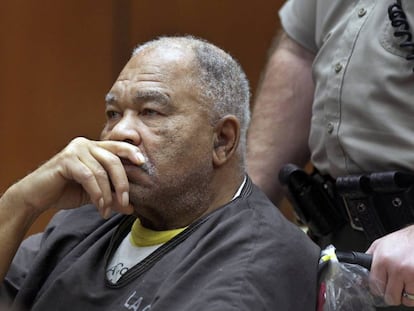 Samuel Little, durante el juicio contra él en Los Ángeles en 2013.