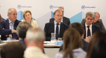 Pío García Escudero preside el comité ejecutivo del PP de Madrid.