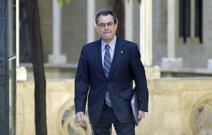 Regional premier of Catalonia Artur Mas. 