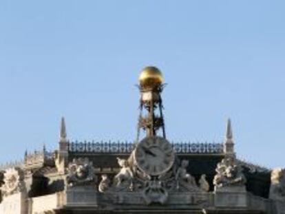 Fachada del Banco de Espa&ntilde;a. 