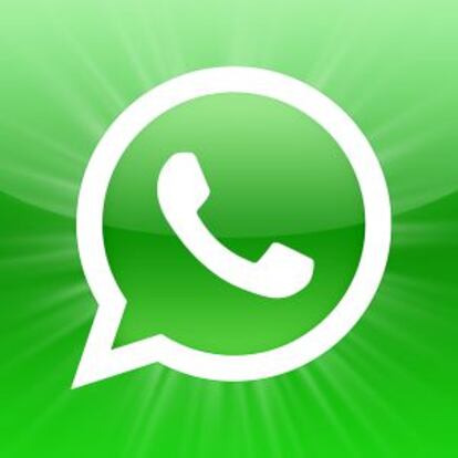 Logotipo de WhatsApp.