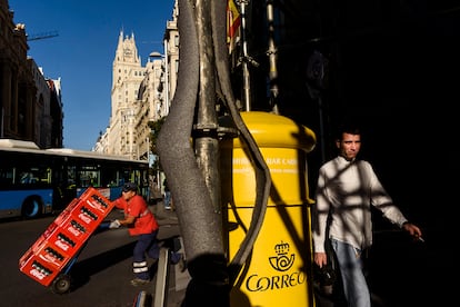 17/10/2017. Gran Vía, Madrid.