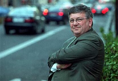 Marc Danzon, en una calle de Madrid durante su reciente visita a España.