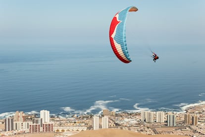 Parapente en Iquique.