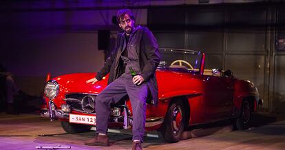 El cantante lírico Pedro Quiralte, en la obra 'La Bohème'.