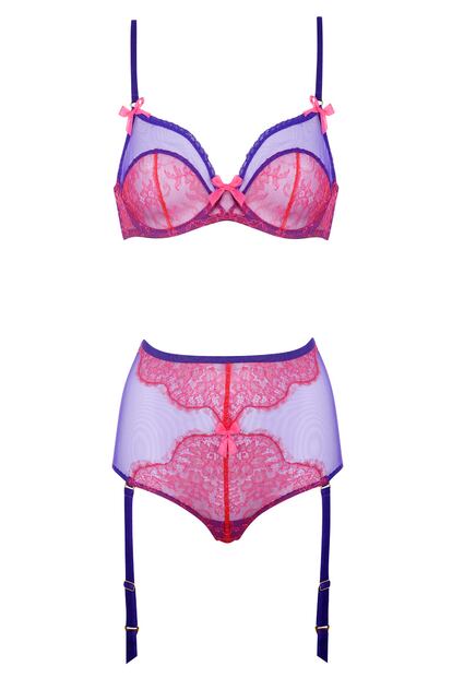 Agent Provocateur.  Sujetador 180€. Culotte 235€.