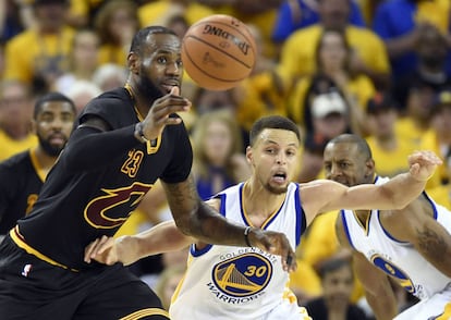 LeBron y Curry.