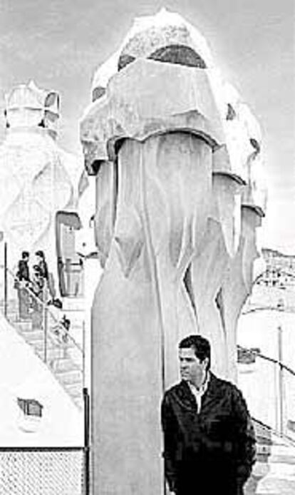 Nicholas Shadry, en La Pedrera.