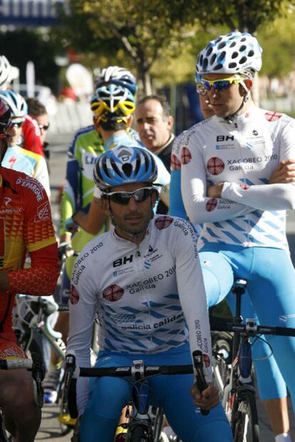 Ezequiel Mosquera, ayer en el Critrium de Alcobendas.