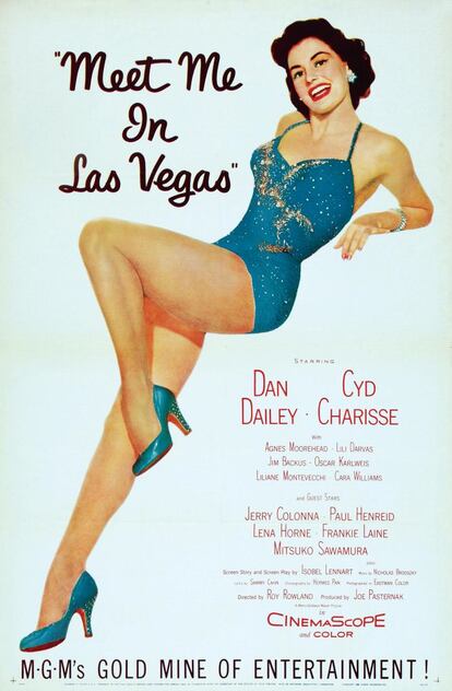 Cartel original de 'Viva las Vegas'