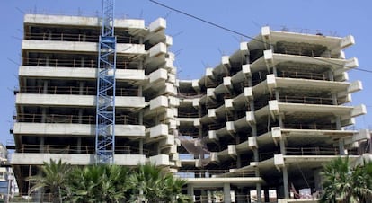 Viviendas en construcción en Málaga