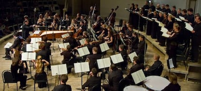 La orquesta Música Viva, de Moscú. 