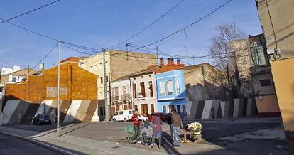 Imagen de la calle Lluís Despuig, en el barrio de El Cabanyal de Valencia.