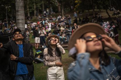 El eclipse se pudo observar mejor especialmente en Barranquilla, Buenaventura, La Tatacoa y Quibdó.