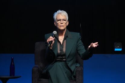 Jamie Lee Curtis en el 2022 New Yorker Festival.