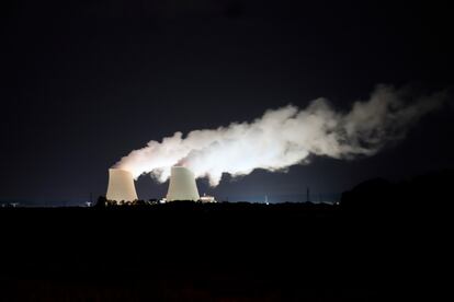 Central nuclear de Nogent-sur-Seine, ubicada en a 110 kilómetros de París, la capital de Francia.