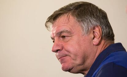 Sam Allardyce, entrenador de la selección inglesa de fútbol.
