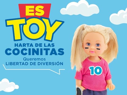 Campaña del Instituto Canario de Igualdad sobre juguetes no sexistas.