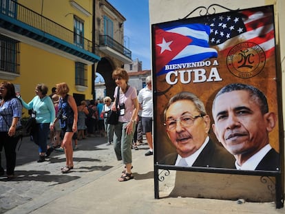 Una calle de La Habana este viernes.