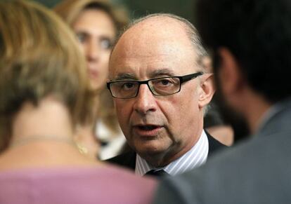 El ministro de Hacienda, Crist&oacute;bal Montoro.