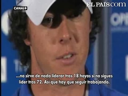 McIlroy: "Me siento genial pero es sólo el comienzo "