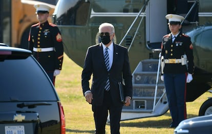 El presidente Joe Biden, este miércoles en Delaware.