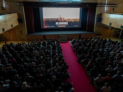 Proyección de 'Alcarràs' en Aitona (Lleida).