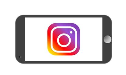 Logo Instagram fondo blanco