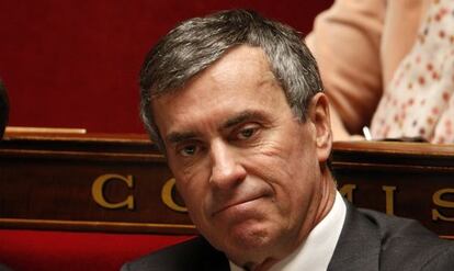 El ministro francés de Prespuestos, Jérôme Cahuzac, este martes.