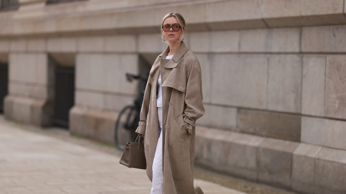 Soy periodista de moda y esta es la gabardina que llevaré todo el otoño