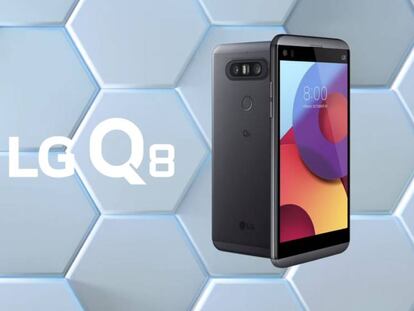 Nuevo LG Q8, al filo de la gama alta con cámara dual y doble pantalla