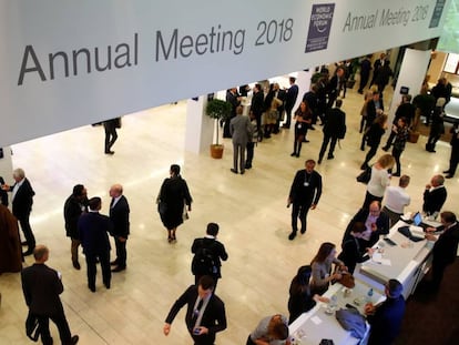 Reunión anual del Foro de Davos.