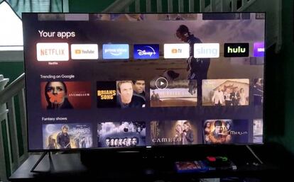 Nueva interface gráfica de Chromecast.